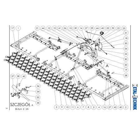 Katalog części zamiennych Włóka 2 siłowniki 6000-4